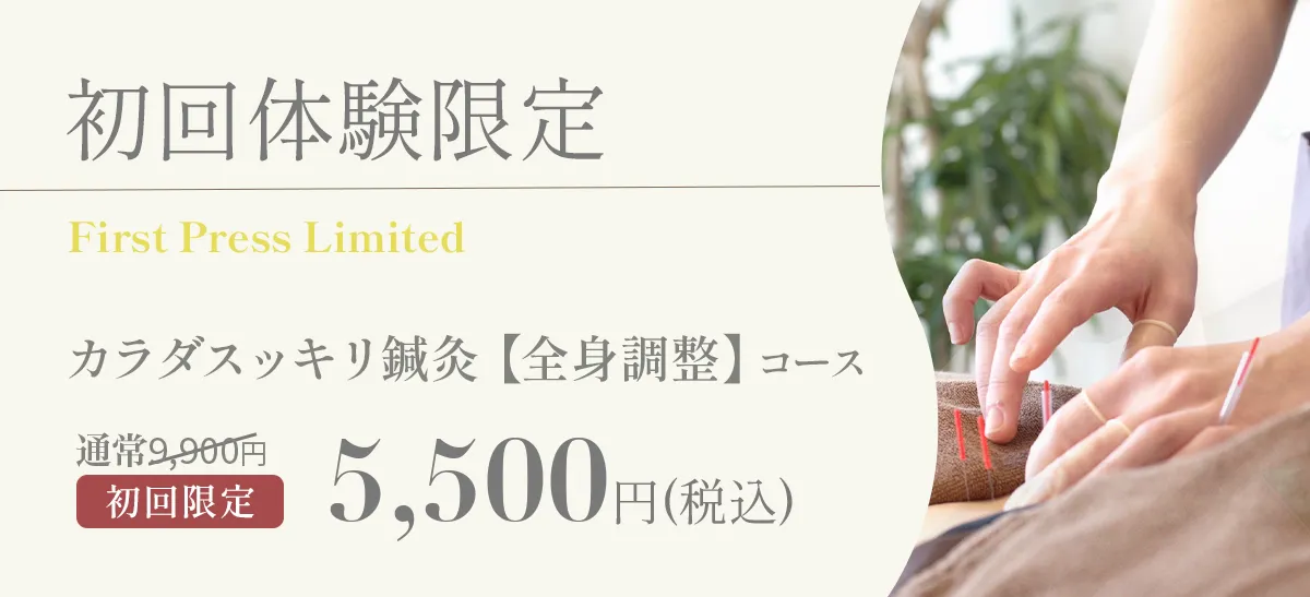 初回限定！通常9,900円のコースを5,500円でお試しいただけます